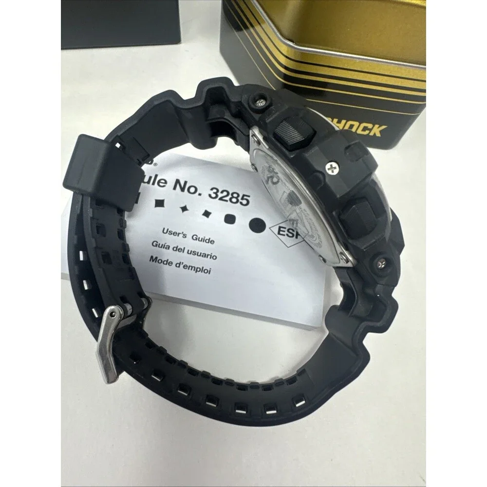 CASIO G-SHOCK 3285 Wristwatch G8900S Black w/ silver details NEW IN BOX papers